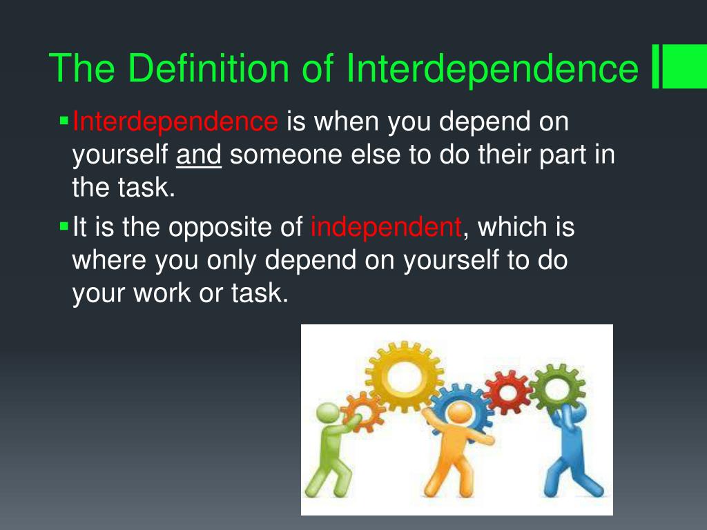 This Week in Religious Education:  Interdependence and Independence